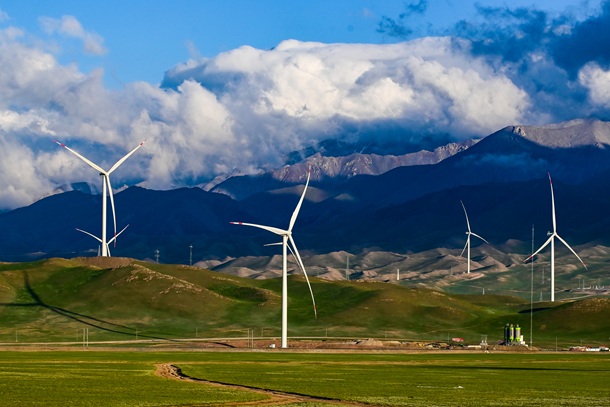 1.1.圖為新疆電力三臺風(fēng)電場